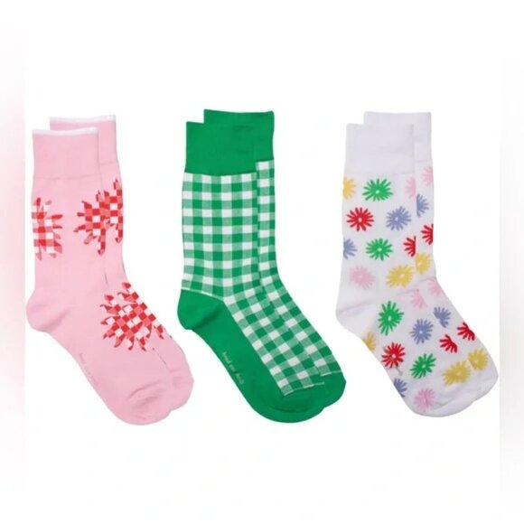 Kate Spade Socks (3 Pair Pk) - Picture 2 of 5